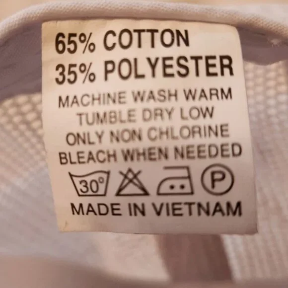 Agent Nateur White with gold embroidery Trucker Hat NEW - Picture 6 of 6